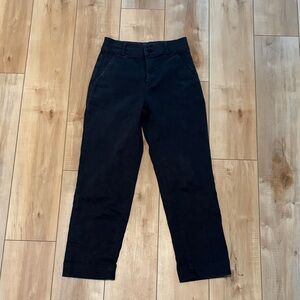 Black Everlane chino pants